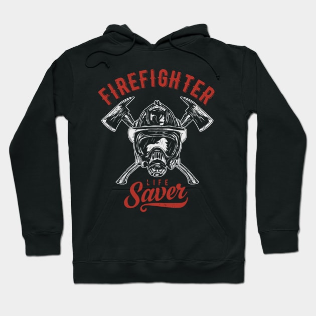 Firefighter Hoodie by Dojaja